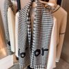 6931a8f1ccd8ab3d7af9d56f Dior Factory Overstock - Fan Bingbing's Same Plaid Shawl, 30% Cashmere 70% Australian Wool Unisex Scarf
