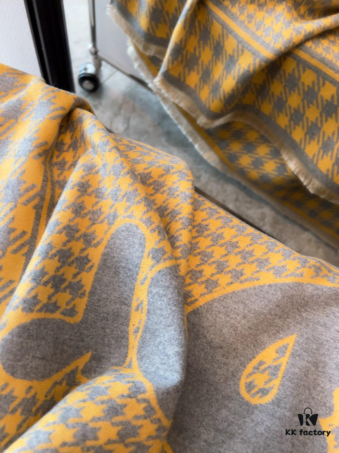 6931a8f1ccd8ab3d7af9d573 Dior Factory Overstock - Fan Bingbing's Same Plaid Shawl, 30% Cashmere 70% Australian Wool Unisex Scarf