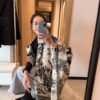 New Arrival❤️ DIOR 2022 Spring Collection 'Rueil Jungle Hand-Drawn Velvet Scarf'