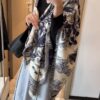 6931a8f2ccd8ab3d7af9d587 New Arrival❤️ DIOR 2022 Spring Collection 'Rueil Hand-Painted Velvet Scarf'