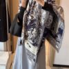 6931a8f2ccd8ab3d7af9d588 New Arrival❤️ DIOR 2022 Spring Collection 'Rueil Hand-Painted Velvet Scarf'