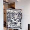 6931a8f2ccd8ab3d7af9d58e New Arrival❤️ DIOR 2022 Spring Collection 'Rueil Hand-Painted Velvet Scarf'