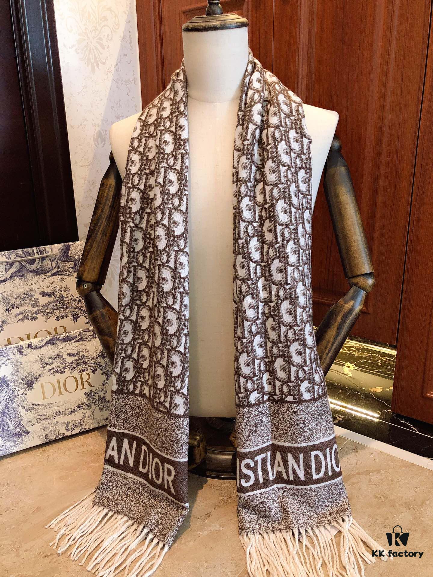 6931a8f6ccd8ab3d7af9d5c4 Hot Arrival ‼️ Highly Recommended 【DIOR】 Must-Have! Latest Designer Double-Sided Cashmere Scarf – Extremely Versatile and Elegant!