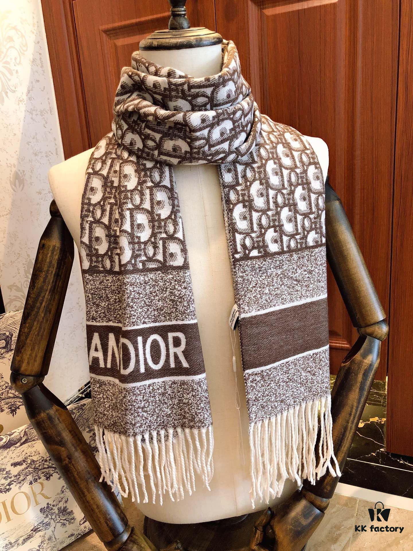 6931a8f6ccd8ab3d7af9d5c5 Hot Arrival ‼️ Highly Recommended 【DIOR】 Must-Have! Latest Designer Double-Sided Cashmere Scarf – Extremely Versatile and Elegant!