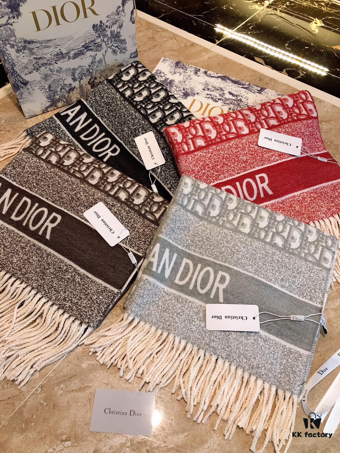 6931a8f6ccd8ab3d7af9d5cc Hot Arrival ‼️ Highly Recommended 【DIOR】 Must-Have! Latest Designer Double-Sided Cashmere Scarf – Extremely Versatile and Elegant!