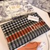 6931a8f7ccd8ab3d7af9d5d2 Dior Hot-Selling New Checkered Pattern Scarf, Celebrity Favorite, Classic and Timeless Design