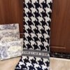 Dior High-End Cashmere Knit Scarf, Synchronized with Boutique Collection