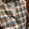 6931a8f9ccd8ab3d7af9d5f3 Dior D-House Houndstooth Z-Street Style! Classic logo embroidery, houndstooth pattern arranged from small to large, requiring extremely high craftsmanship. All four colorways are classically stylish—each one a must-have! Material: 100% wool
