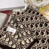6931a8f9ccd8ab3d7af9d5ff Dior · Classic Autumn-Winter Knit Bicolor Jacquard Cashmere Scarf 30*200cm