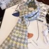 6931a8fbccd8ab3d7af9d61a Dior Bestseller Continues! Celebrity-Favorite New Houndstooth Scarf