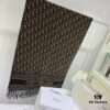 6931a8fcccd8ab3d7af9d621 New Dior-style Silver Thread Core Yarn Scarf, Fashionable Luxury Design, Exquisitely Crafted, Two Colors in Stock