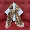 6931a8feccd8ab3d7af9d641 Brown Dior Classic Signature Monogram Shawl with Small Tassels, Timeless and Versatile Square Scarf, 100% Twill Silk Satin, 90*90 cm