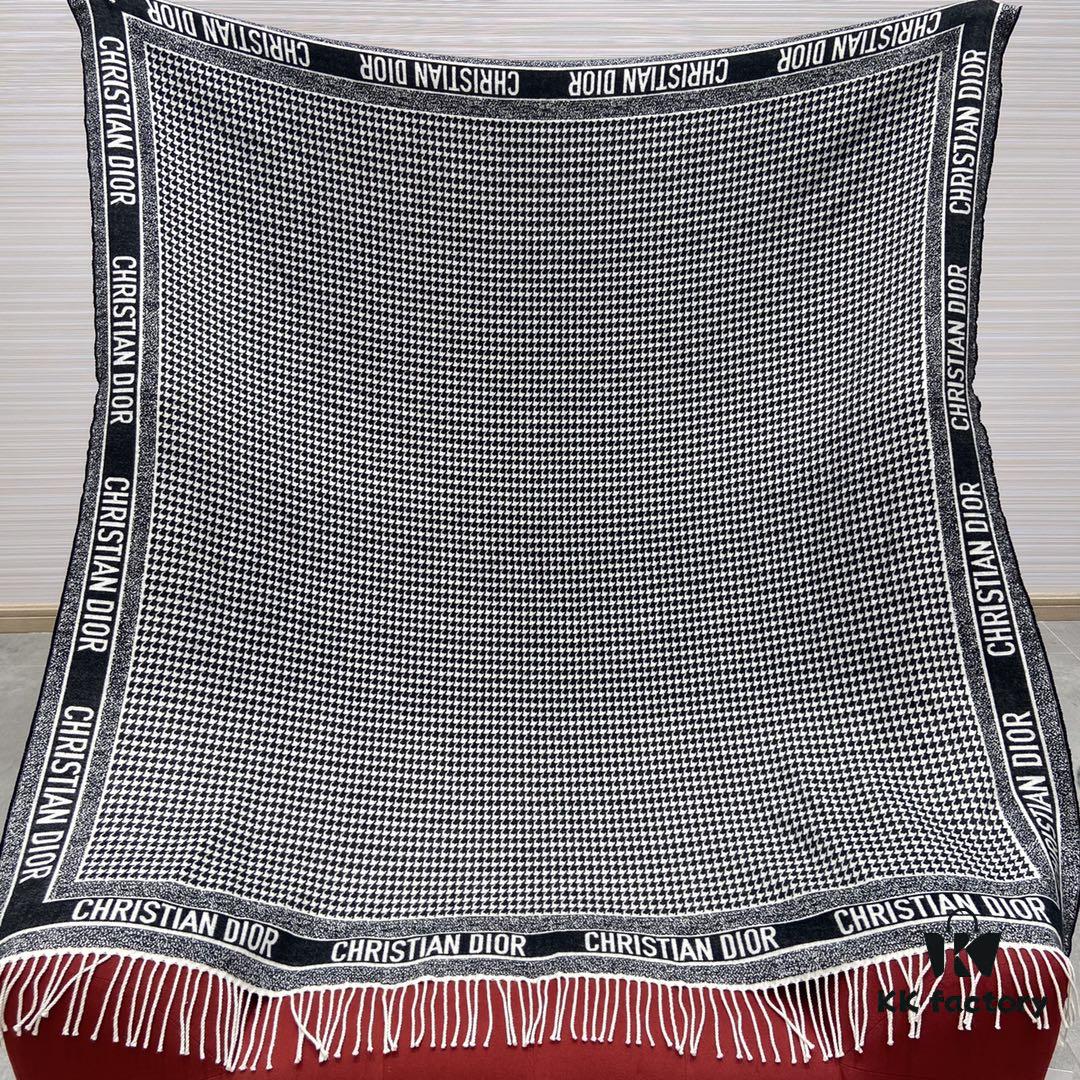 6931a900ccd8ab3d7af9d668 Thousand Bird Check Dior-style Essential Shawl – A Must-Have for Every Wardrobe