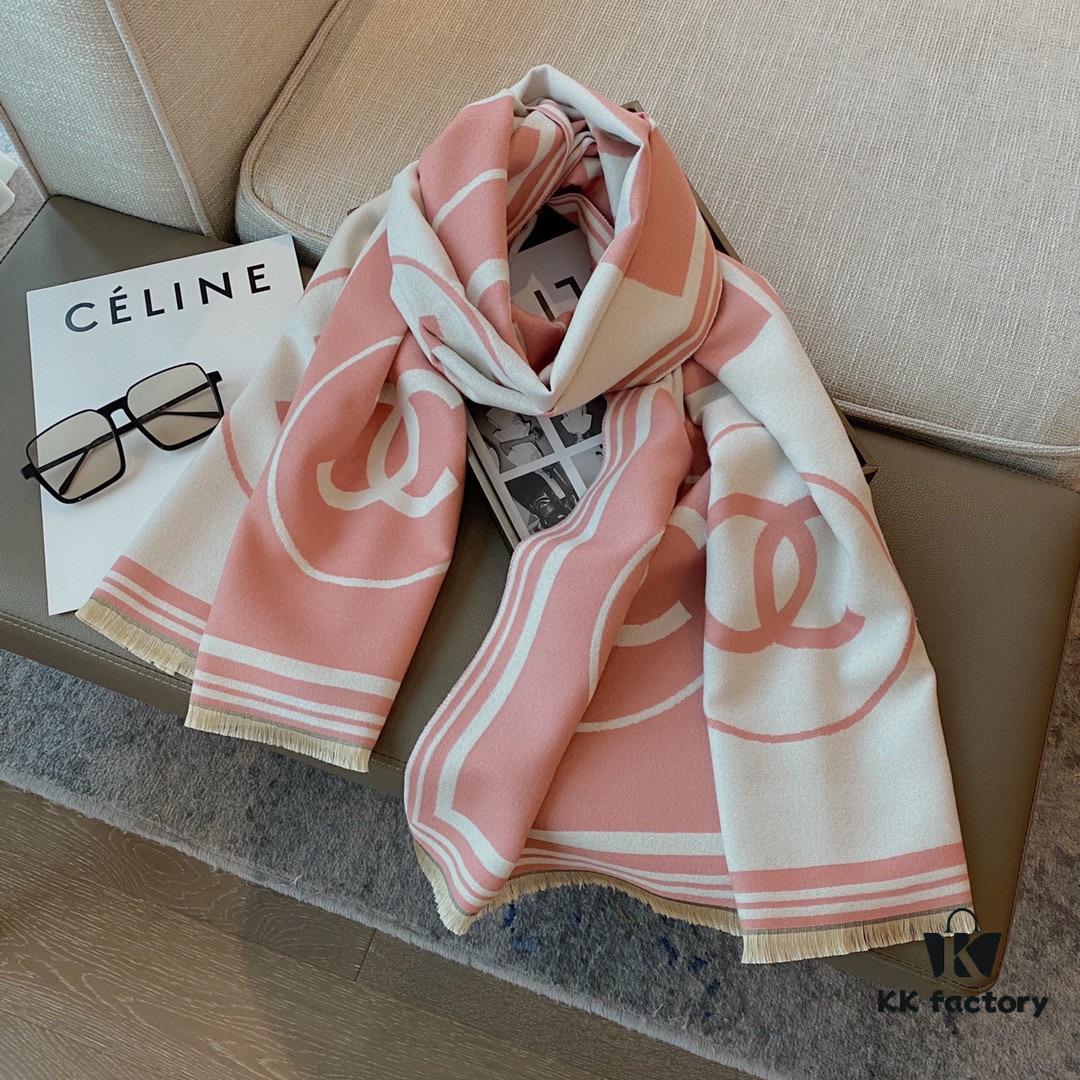 6931a901ccd8ab3d7af9d679 Cashmere Blend CHANEL (Chanel) 💋💋💋 Elegant Classic Chanel Logo