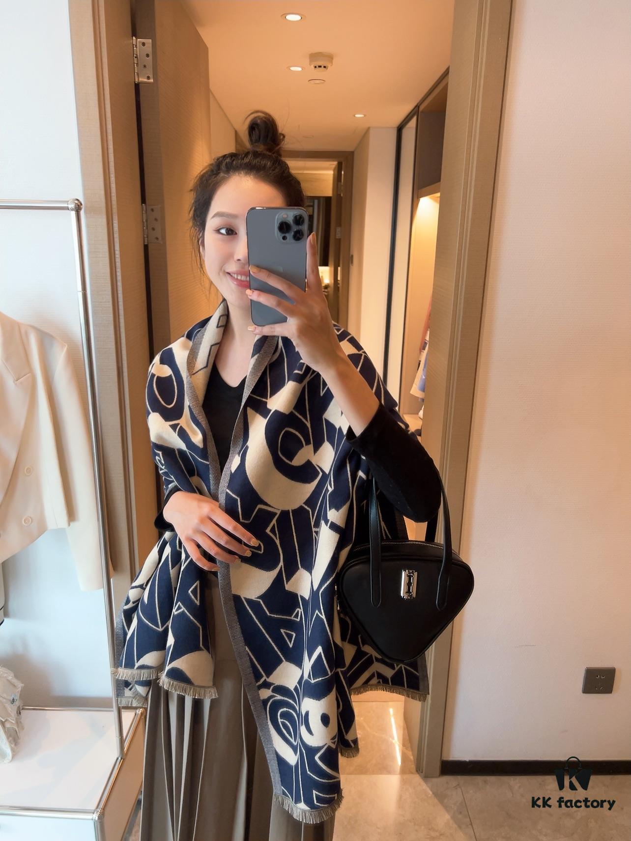 6931a902ccd8ab3d7af9d682 Chanel Rare Knit Cashmere Scarf in Soft, Elegant Colorway – A Timeless, Luxurious Statement Piece