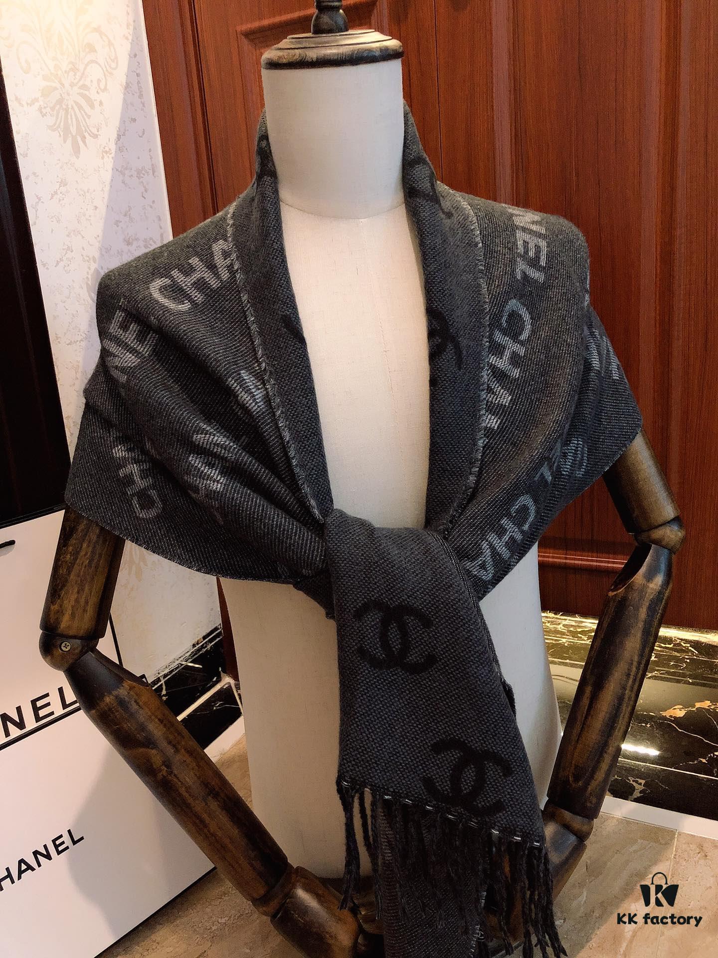 6931a902ccd8ab3d7af9d68b CHANEL Latest Scarf, Super Soft and Stylish Double-Sided Design!