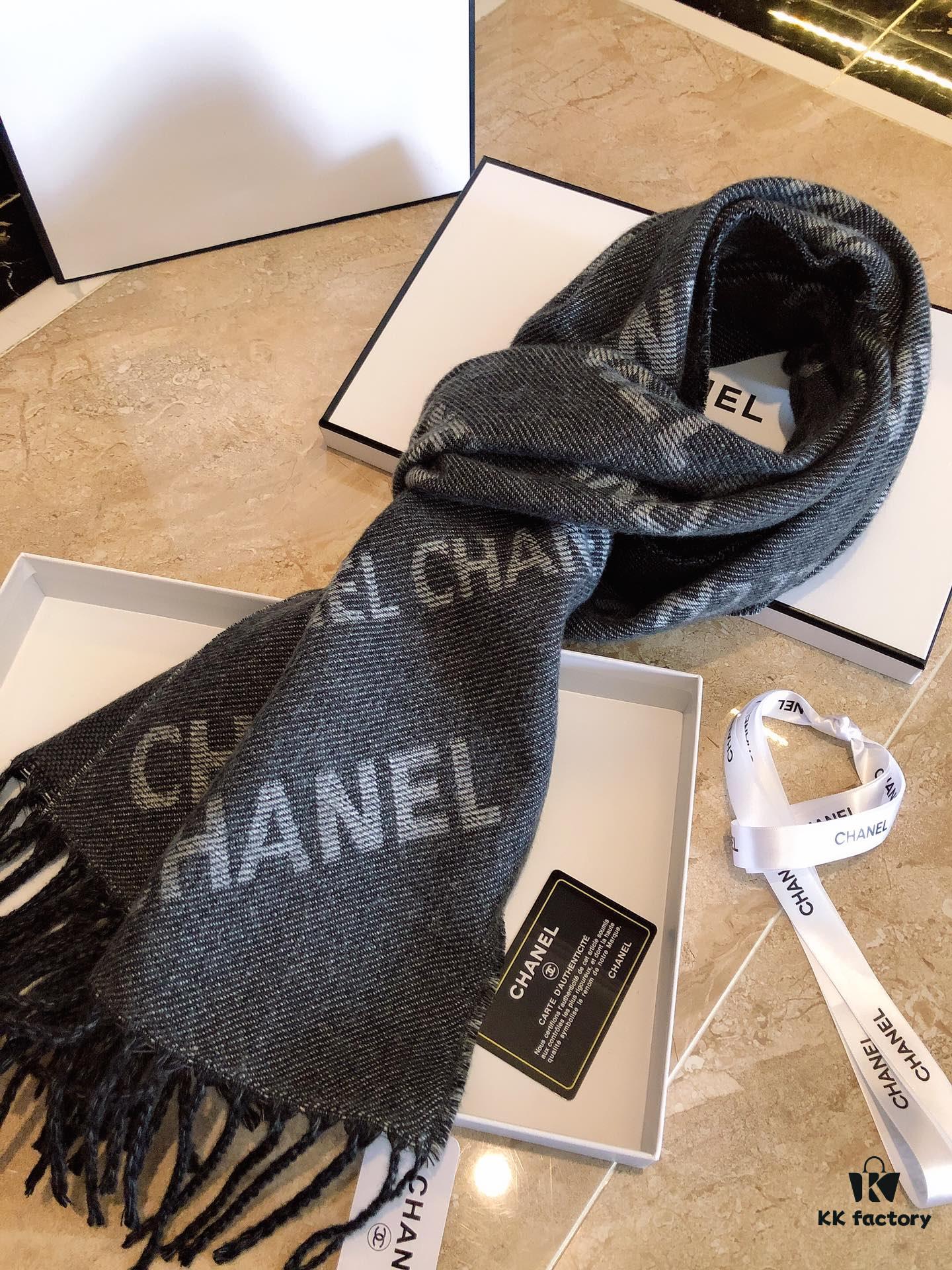 6931a902ccd8ab3d7af9d68f CHANEL Latest Scarf, Super Soft and Stylish Double-Sided Design!