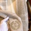 CHANEL Wool Scarf - Luxurious Softness and Elegance