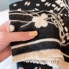 6931a906ccd8ab3d7af9d6c7 Luxury Premium Cashmere Scarf - Chanel Style Tiny Floral Print, 100% Pure Cashmere, Albas Pure Goat Wool, 32S Yarn, Ultra Soft & Lightweight, High-End Ring Velvet Texture