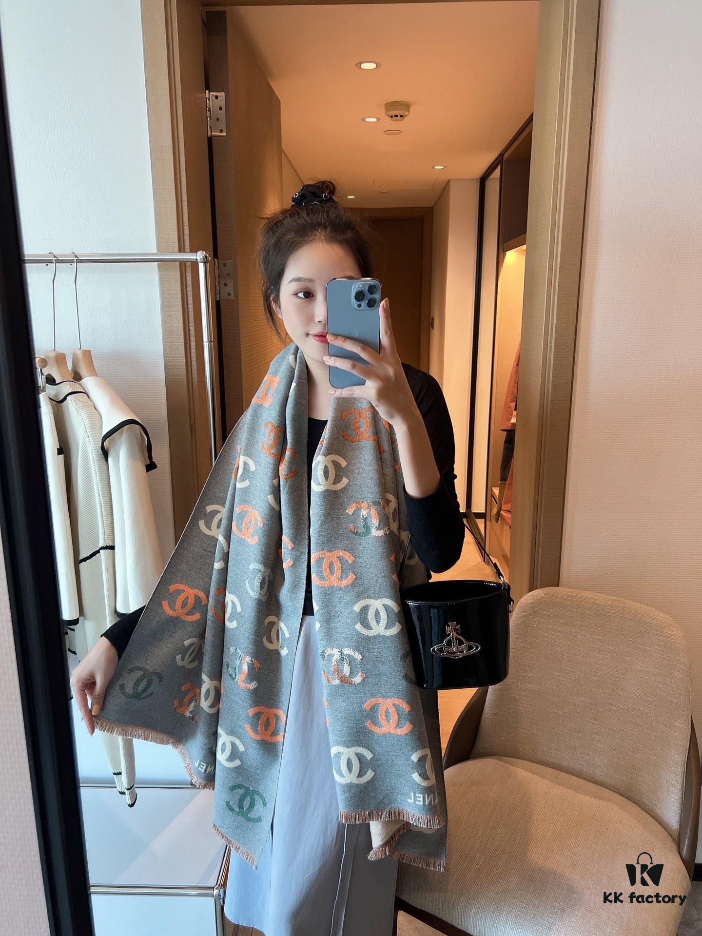 6931a906ccd8ab3d7af9d6ce CHANEL Highlight Recommendation! Luxurious, Comfortable and Stylish Cashmere Scarf with Unique Elegance