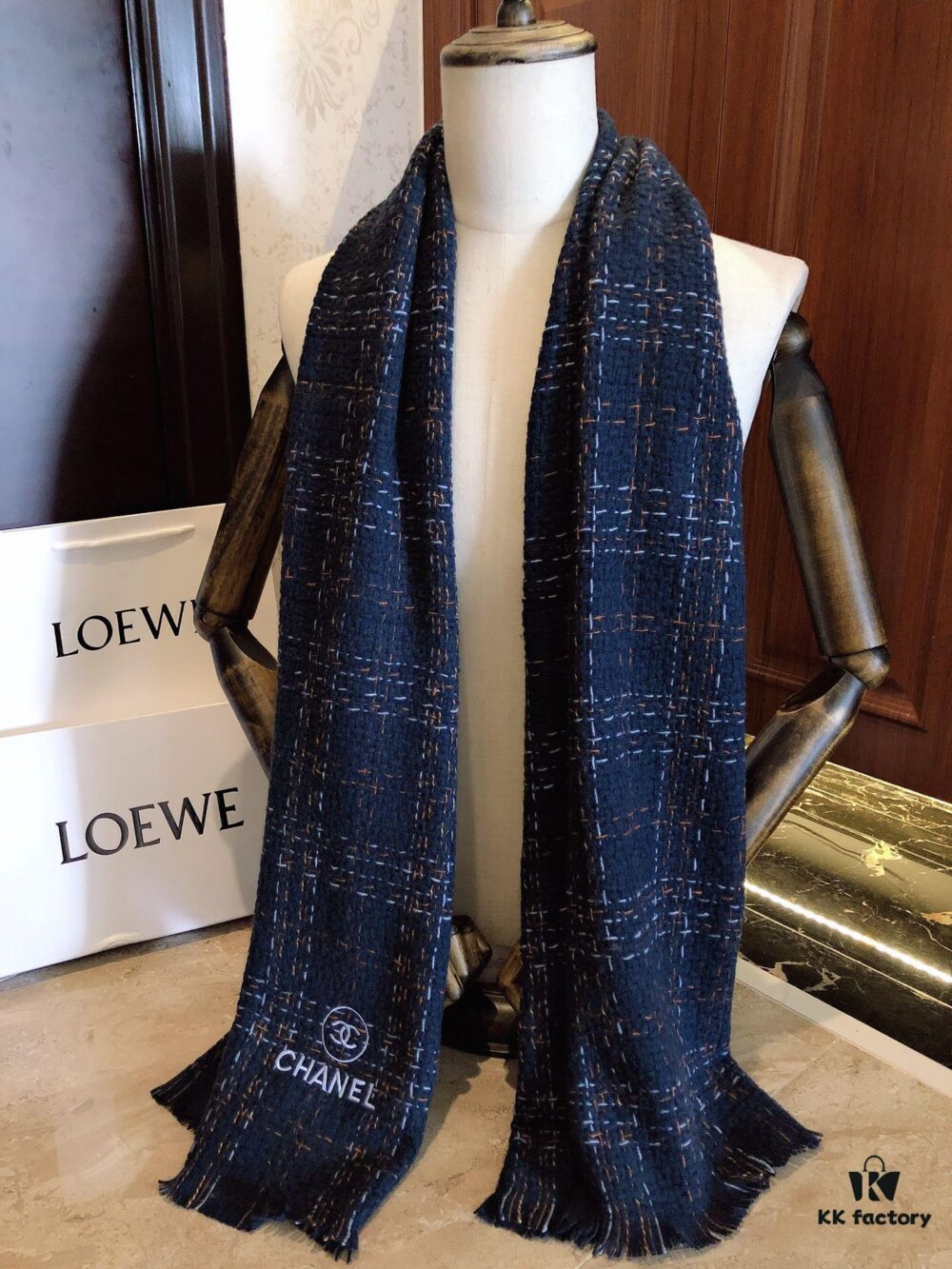 6931a908ccd8ab3d7af9d6ec CHANEL Wool Scarf - Pure Color Luxury Design, Extremely Soft and Lightweight with Airy Volume