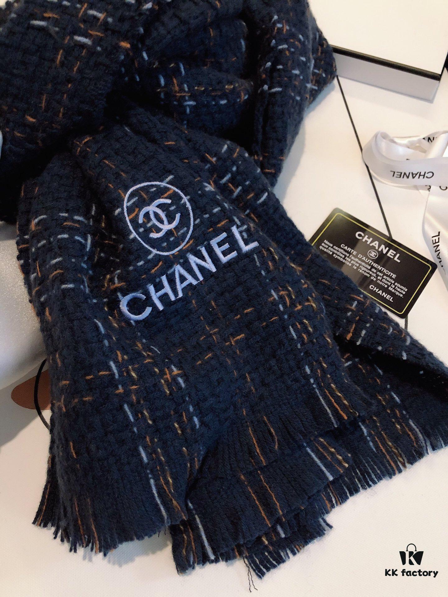 6931a908ccd8ab3d7af9d6f0 CHANEL Wool Scarf - Pure Color Luxury Design, Extremely Soft and Lightweight with Airy Volume