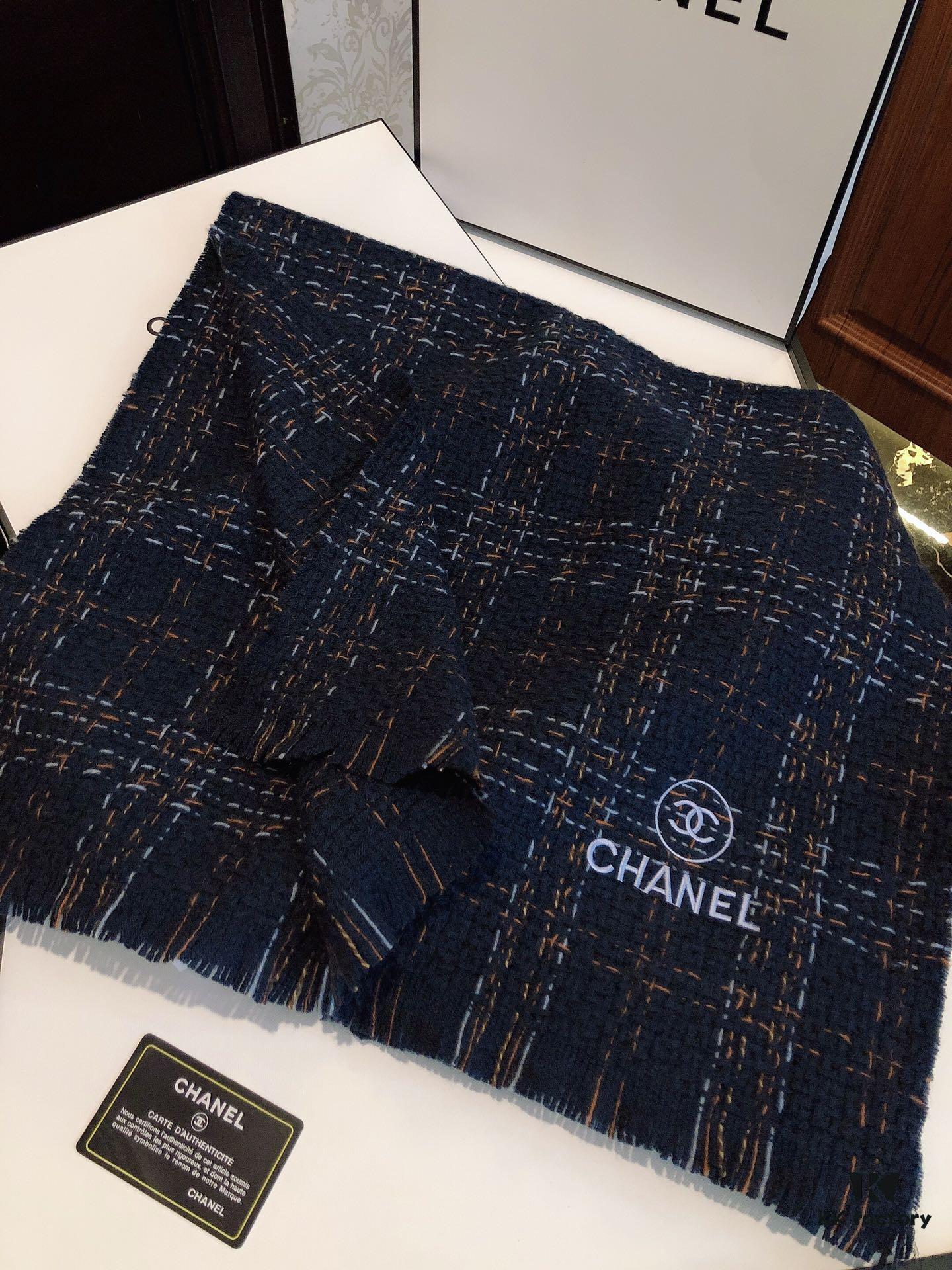 6931a908ccd8ab3d7af9d6f2 CHANEL Wool Scarf - Pure Color Luxury Design, Extremely Soft and Lightweight with Airy Volume