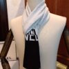 6931a909ccd8ab3d7af9d700 CHANEL (Chanel) Synchronized with Boutique, High-End Cashmere Knit Scarf! Classic Men's Design, Elegant and Versatile
