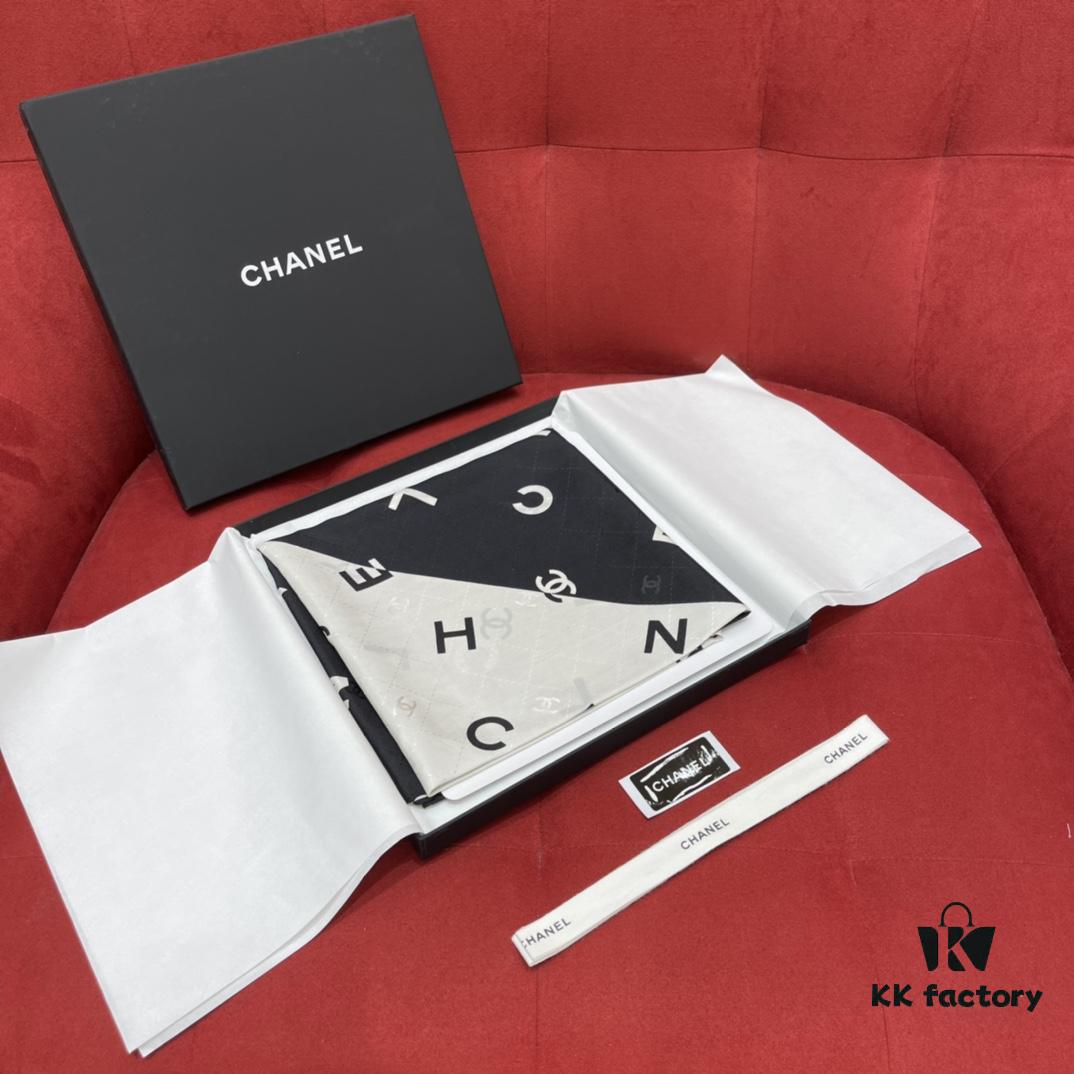 6931a90bccd8ab3d7af9d719 CHANEL Silk Scarf – Highly Anticipated, Absolutely Stunning, Beautiful in Any Style, 100% Genuine Silk, 90*90cm