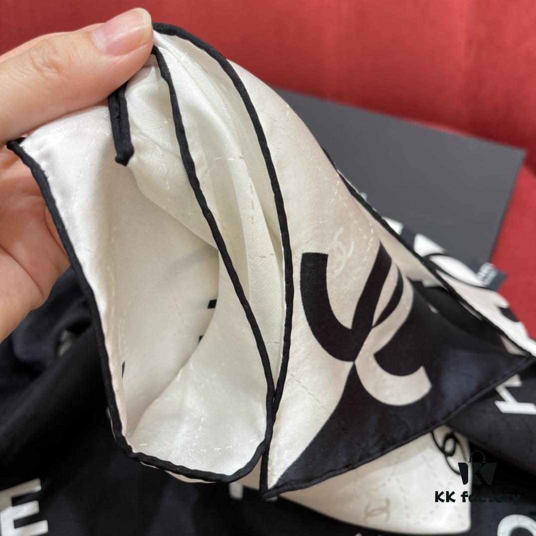 6931a90bccd8ab3d7af9d71f CHANEL Silk Scarf – Highly Anticipated, Absolutely Stunning, Beautiful in Any Style, 100% Genuine Silk, 90*90cm