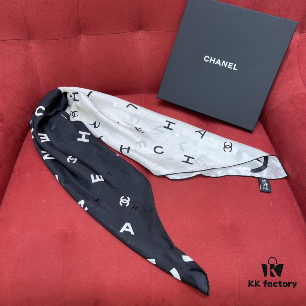6931a90bccd8ab3d7af9d721 CHANEL Silk Scarf – Highly Anticipated, Absolutely Stunning, Beautiful in Any Style, 100% Genuine Silk, 90*90cm