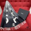 6931a90cccd8ab3d7af9d72b CHANEL Gradient Shawl Great Value – Dual Purpose Shawl Scarf, Elegant and Soft, 53% Cashmere 47% Wool, 70*200CM