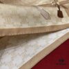 6931a90eccd8ab3d7af9d749 CELINE Vintage-inspired Triumphal Arch Pattern Square Scarf with Belt Buckle Detail, Classic and Elegant, 100% Mulberry Silk, 90*90CM