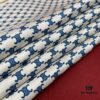 CELINE Iconic Arch and Chain Elements, Fresh and Vibrant - 90x90cm 100% Mulberry Silk