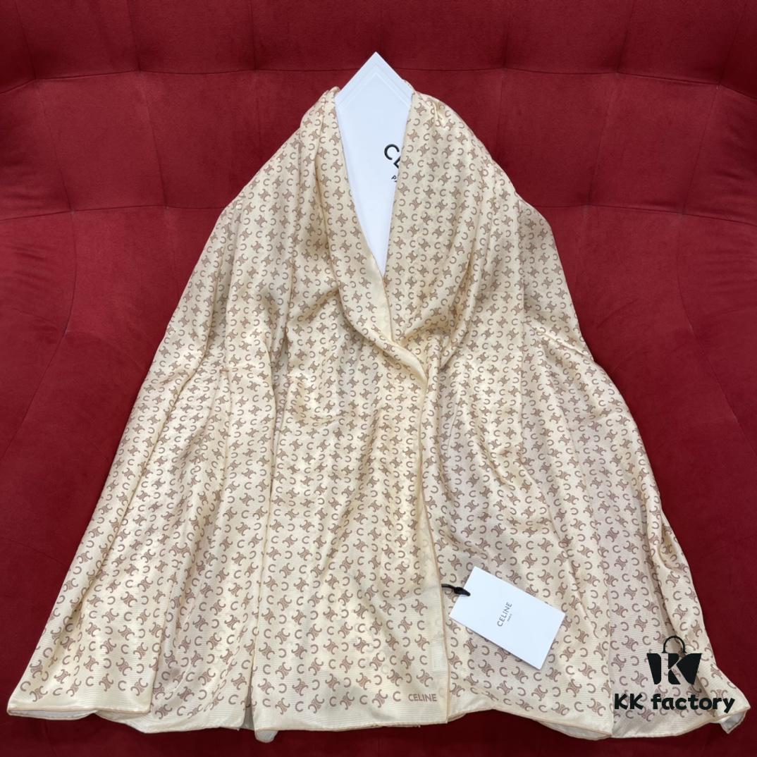 6931a90fccd8ab3d7af9d762 Celine Cashmere Lightweight Shawl – Can Also Be Used as a Scarf, Suitable for All Seasons, Silk and Cashmere Blend, Soft and Comfortable to the Touch