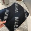 6931a911ccd8ab3d7af9d77f Wool Fabric: 30*205, Balenciaga Classic Letter Series Inspired Minimalist Logo Scarf