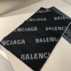 6931a911ccd8ab3d7af9d780 Wool Fabric: 30*205, Balenciaga Classic Letter Series Inspired Minimalist Logo Scarf