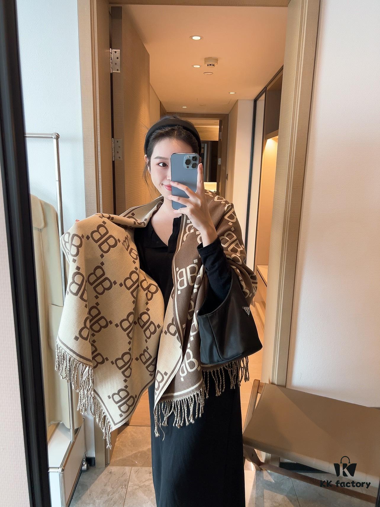 6931a914ccd8ab3d7af9d7ab Balenciaga Gucci Collaborative Scarf - A Must-Have Fashion Statement Piece Loved by Celebrities