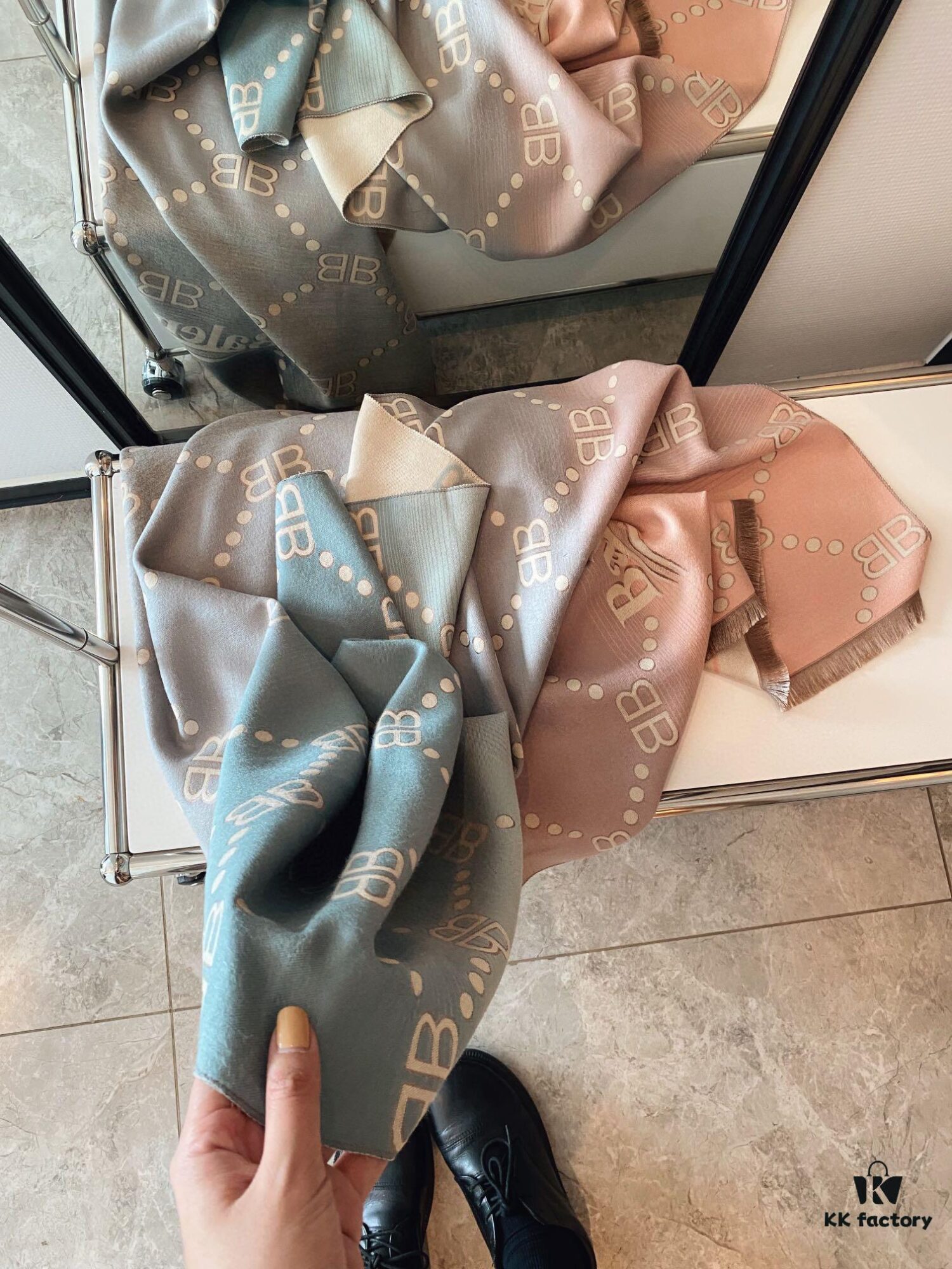 6931a915ccd8ab3d7af9d7b7 Authentic Balenciaga Gucci Collaboration Scarf - Celebrity-Favorite Luxury Fashion Item