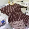 6931a916ccd8ab3d7af9d7c9 New Arrival 👏 Balenciaga Boutique New Double-Sided Cashmere Long Scarf, Stunning 💖 Premium Rabbit Fur Classic Logo Symmetrical Design, Unique Print Elements, Exquisitely Beautiful, Flattering Skin Tone, Versatile Style