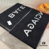 6931a916ccd8ab3d7af9d7d0 Balenciaga Classic Letter Double-Sided Cashmere Scarf