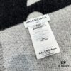 6931a916ccd8ab3d7af9d7d1 Balenciaga Classic Letter Double-Sided Cashmere Scarf