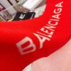 6931a919ccd8ab3d7af9d7fe Balenciaga Classic Letter Double-Sided Cashmere Scarf