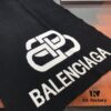 6931a91cccd8ab3d7af9d833 Balenciaga 100% Cashmere Scarf, 2020 Fall/Winter New Arrival, Black and White Color Block, Elegant Logo Jacquard, Soft and Skin-Friendly, Long Scarf 45*180cm, Solid Color (Retail Style)