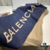 6931a91dccd8ab3d7af9d83c Balenciaga Classic Letter Double-Sided Cashmere Scarf
