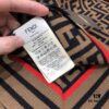6931a91fccd8ab3d7af9d85d In-Stock Now - Fendi Latest Style FF Collection Small Logo Scarf with Orange Accent 66% Wool 29% Cashmere 190cm*35cm
