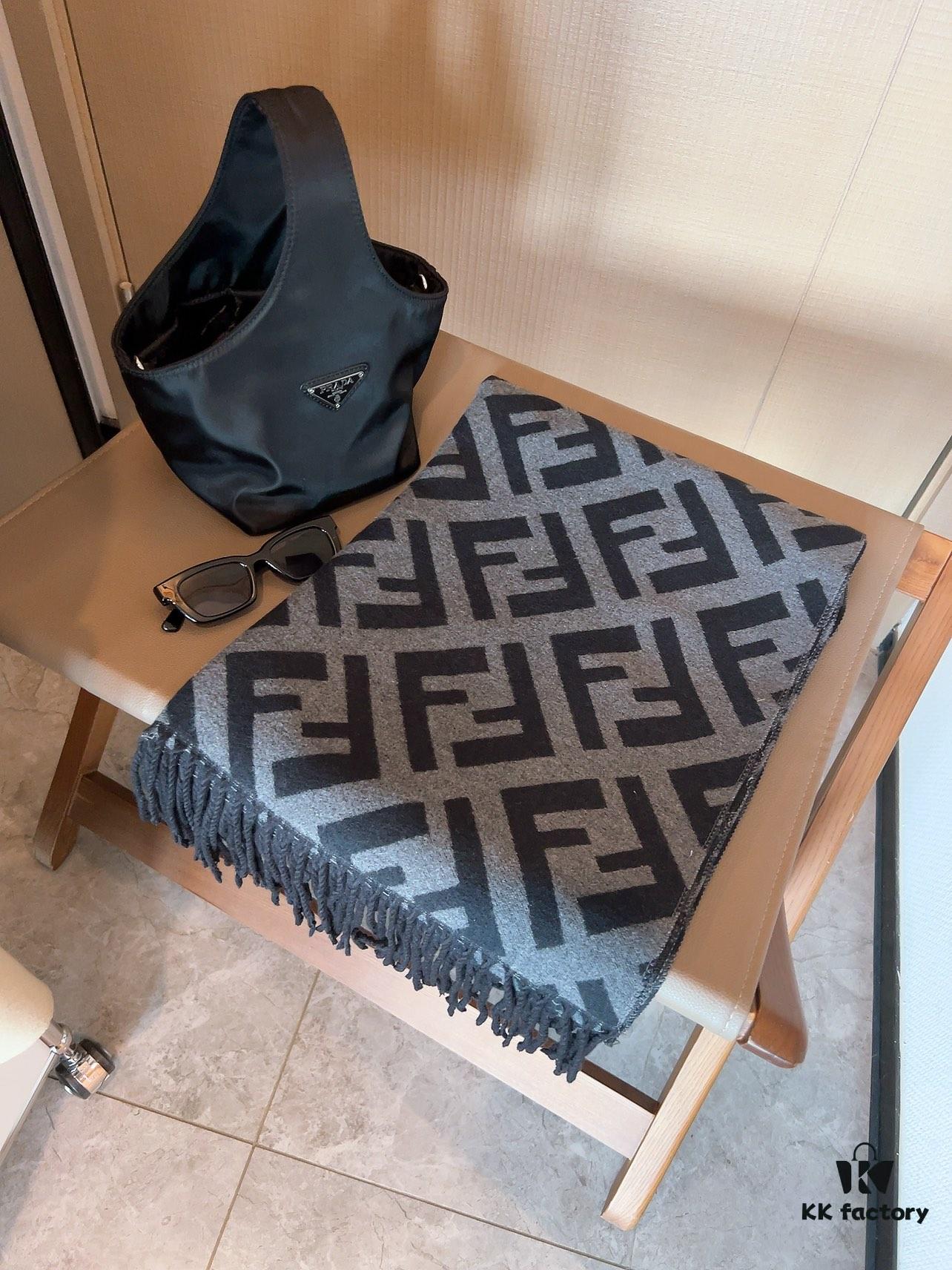 6931a920ccd8ab3d7af9d868 FENDI Latest Scarf, Super Soft and Stylish Double-Sided Design