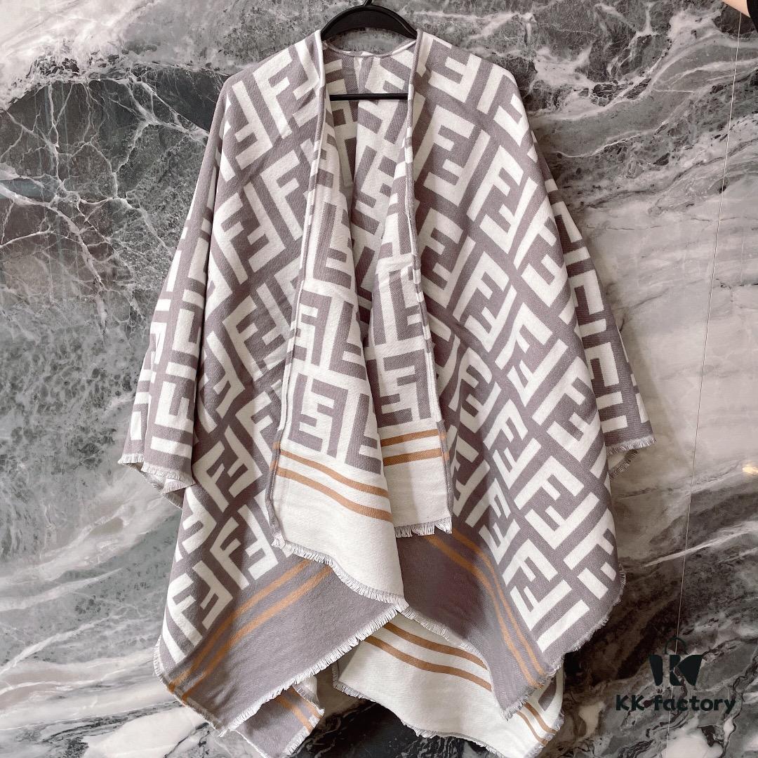 6931a921ccd8ab3d7af9d87c FENDI (Fendi) Heavily Recommended, Stunning Luxury Shawl-Cape – A Must-Have for Every Woman's Wardrobe