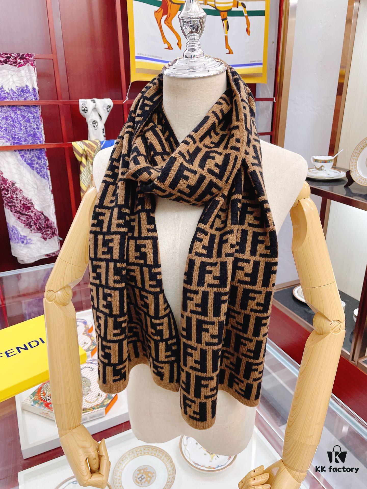 6931a923ccd8ab3d7af9d895 Fendi Men's Cashmere Scarf, Classic Design, Soft and Elegant, Limited Stock Available