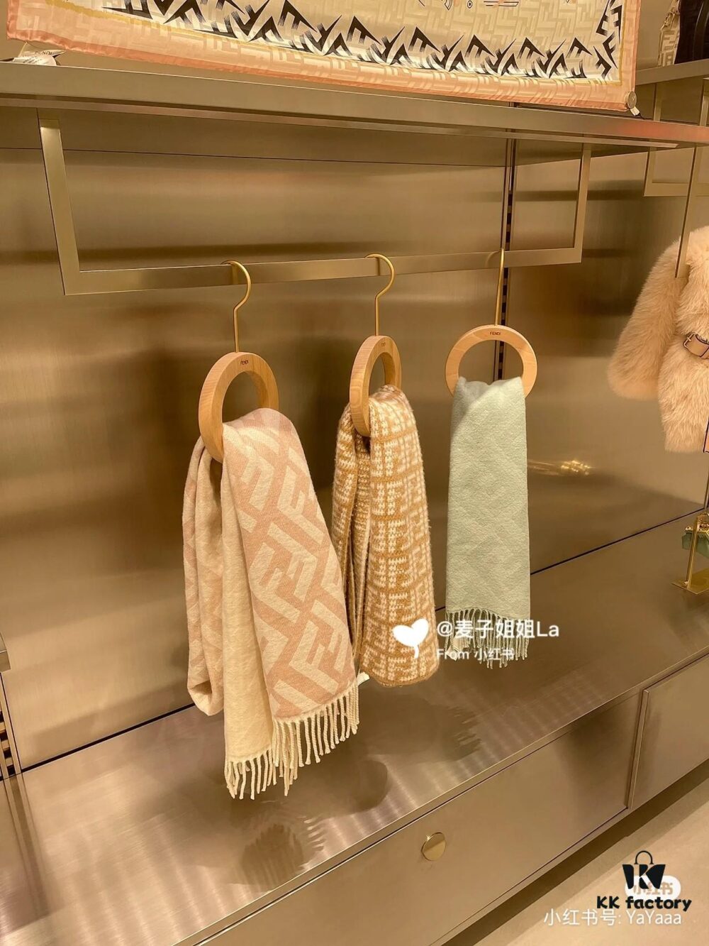 Bestselling New Fendi Scarf in Two Colors – Unique and Luxurious Winter Accessory